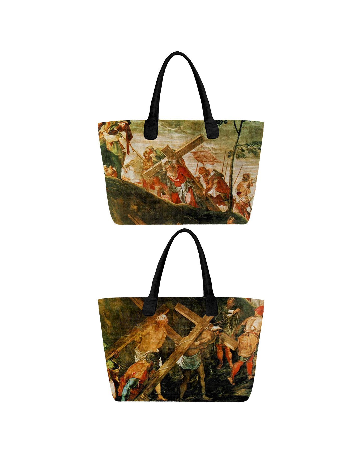 Road To Calvary Tote Bag