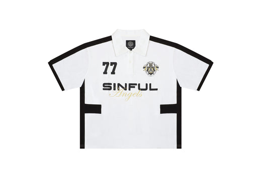 White Crest Polo